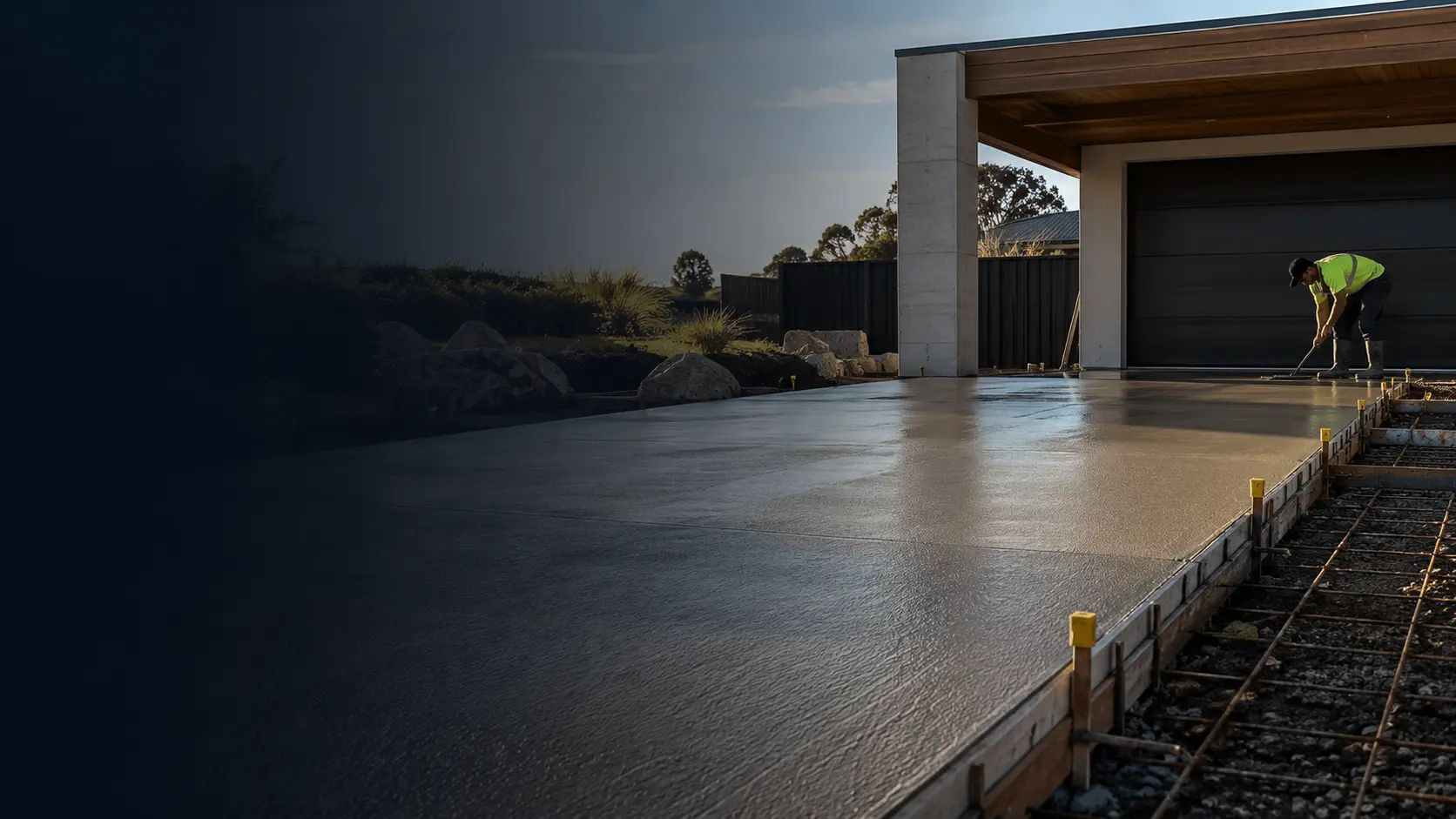 Concrete contractor SEO background